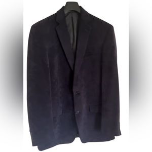 CK cozy Velvet Blazer with Notched Lapel